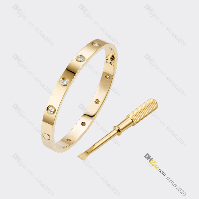love bracelet designer jewelry for women Titanium Steel Bracelets Gold-Plated Never Fading Non-Allergic; Silver Bracelet 10 Diamond Store/21491608
love bracelet designer jewelry for women Titanium Steel Bracelets Gold-Plated Never Fading Non-Allergic; Silver Bracelet 10 Diamond Store/21491608