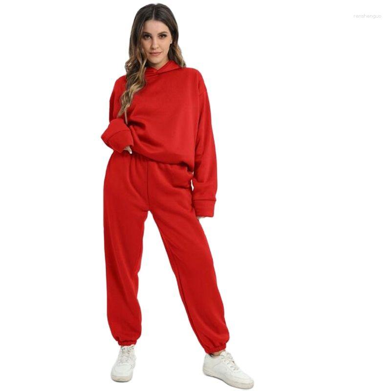 Women' Two Piece Pants Autumn Womens Tracksuits Red 2pcs Set Women Hooded Sweatshirt Winter Loose Hoodies Joggers Casual Sweatsuit Female, Gray
Women' Two Piece Pants Autumn Womens Tracksuits Red 2pcs Set Women Hooded Sweatshirt Winter Loose Hoodies Joggers Casual Sweatsuit Female, Gray