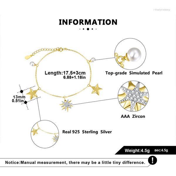 Strand 925 Strling Silver Star Friendship Bracelets For Girls Starfish Bangle Luxury Party Wedding Jewelry B257
Strand 925 Strling Silver Star Friendship Bracelets For Girls Starfish Bangle Luxury Party Wedding Jewelry B257