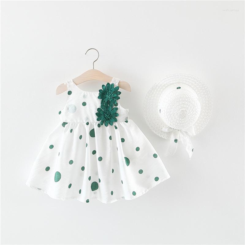 Girl Dresses Q390 Summer Line Girls' Origin Shoulder Strap Dress Baby Sleeveless Princess Beach Gift Hat, Two pollen flowers
Girl Dresses Q390 Summer Line Girls' Origin Shoulder Strap Dress Baby Sleeveless Princess Beach Gift Hat, Two pollen flowers