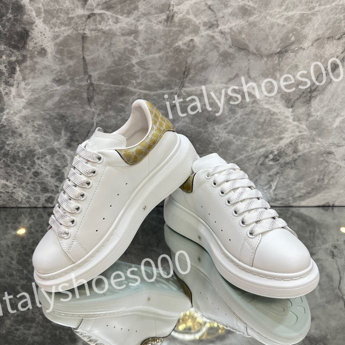 2023 Hot Fashion Shoes White Black Dream Sneaker womens and mens Rubber Sole Soft Calfskin Leather Lace-up Trainers, 11
2023 Hot Fashion Shoes White Black Dream Sneaker womens and mens Rubber Sole Soft Calfskin Leather Lace-up Trainers, 11