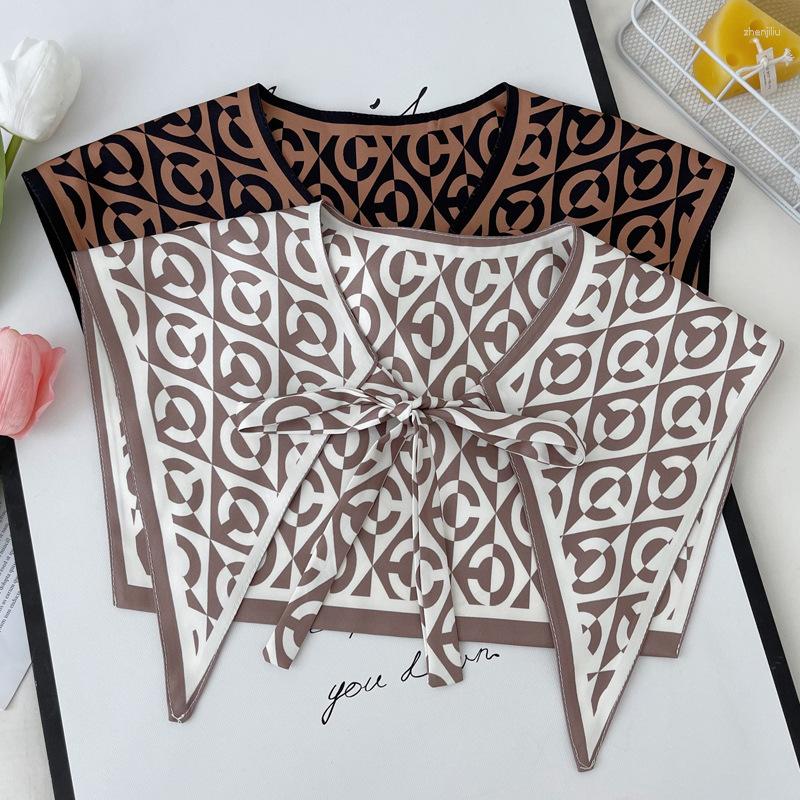 Scarves Fake Collars For Women Detachable Lapel Shirt Bowknots Small Scarf Girls Summer Dress False Collar Neckwear Cape
Scarves Fake Collars For Women Detachable Lapel Shirt Bowknots Small Scarf Girls Summer Dress False Collar Neckwear Cape