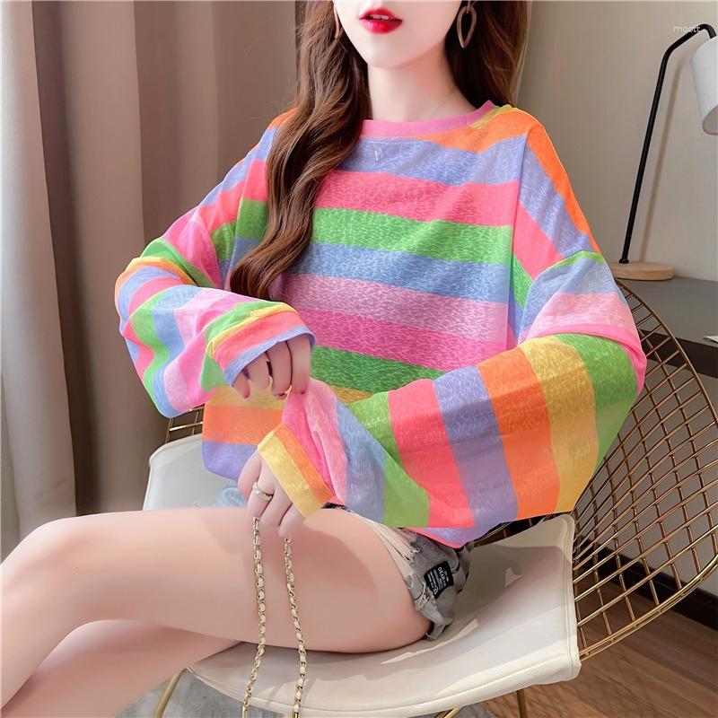 Women's T Shirts Summer Korean Version Loose Casual T-Shirt For Women's 2023Mesh Sunscreen Clothing Thin Air Conditioning Shirt Cover Up, Purple
Women's T Shirts Summer Korean Version Loose Casual T-Shirt For Women's 2023Mesh Sunscreen Clothing Thin Air Conditioning Shirt Cover Up, Purple