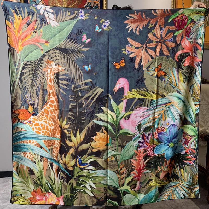 Scarves High-end Elegant Women's Exquisite Animal Party Double-sided Printed Quality Silk Wool Hand-rolled Edge Large Square Scarf Shawl
Scarves High-end Elegant Women's Exquisite Animal Party Double-sided Printed Quality Silk Wool Hand-rolled Edge Large Square Scarf Shawl