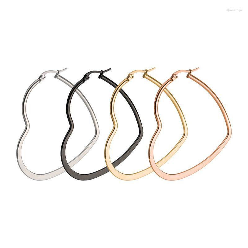 Stud Earrings Fashion Heart Shaped Stainless Steel For Women Girls Simplicity Gold Silver Color Ear Jewelry Gift 2 Pieces
Stud Earrings Fashion Heart Shaped Stainless Steel For Women Girls Simplicity Gold Silver Color Ear Jewelry Gift 2 Pieces