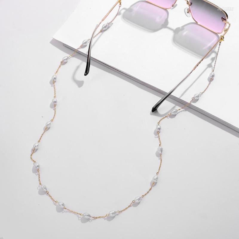 Chains 2023 Fashion Mask Lanyard Strap Face Chain For Women Imitation Pearl Beaded Eyeglasses Sunglasses Necklace Accessory
Chains 2023 Fashion Mask Lanyard Strap Face Chain For Women Imitation Pearl Beaded Eyeglasses Sunglasses Necklace Accessory