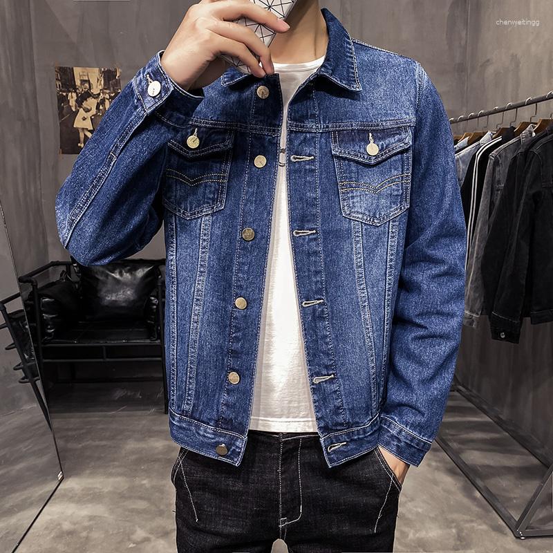 Men's Jackets 2023 Autumn Men's Blue Denim Jacket Fashion Casual Cotton Elasticity Jeans Coat Male Brand Clothes Mens, Light blue
Men's Jackets 2023 Autumn Men's Blue Denim Jacket Fashion Casual Cotton Elasticity Jeans Coat Male Brand Clothes Mens, Light blue