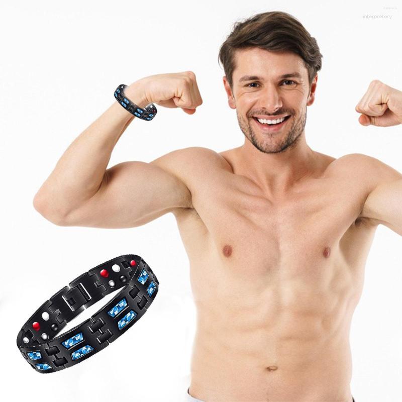 Link Bracelets Magnetic Therapy Bracelet Promotes Metabolism And Digestion Gift Improve Blood Circulation Carbon Fiber For Men Fathers
Link Bracelets Magnetic Therapy Bracelet Promotes Metabolism And Digestion Gift Improve Blood Circulation Carbon Fiber For Men Fathers