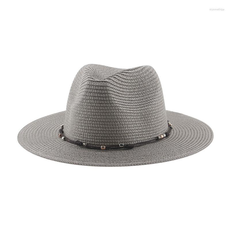 Berets Beach Hat Hats For Women Man Straw Summer Solid Sun Bucket Cap Panama 2023 Wide Brim Luxury Casual Sombreros Gorras, Bean paste
Berets Beach Hat Hats For Women Man Straw Summer Solid Sun Bucket Cap Panama 2023 Wide Brim Luxury Casual Sombreros Gorras, Bean paste