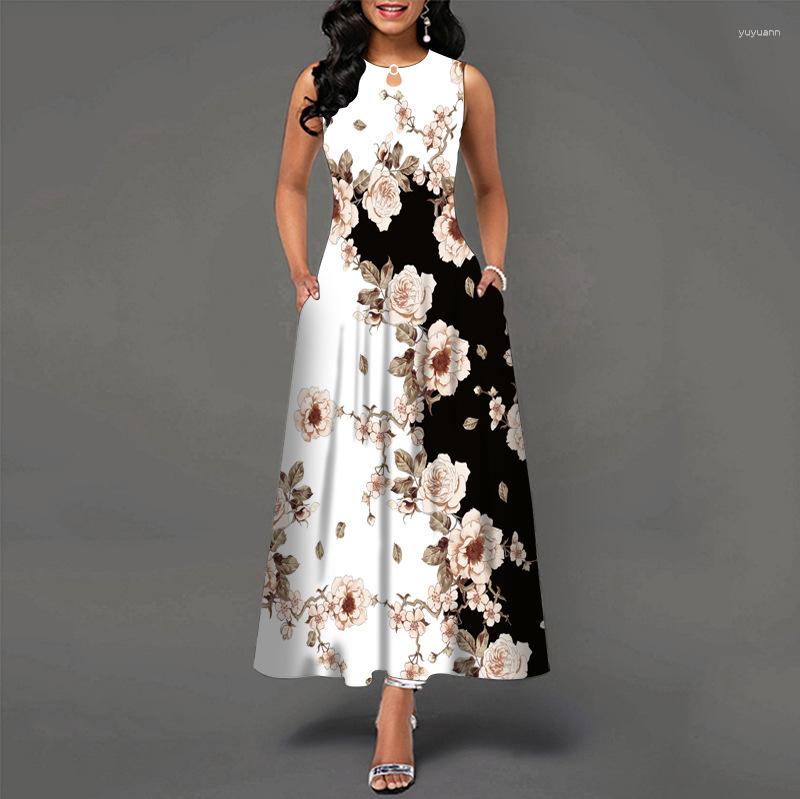 Casual Dresses Flower Print Sleeveless Long Dress Women' V-Neck Printed Swing Bohemian Retro, Wx-32
Casual Dresses Flower Print Sleeveless Long Dress Women' V-Neck Printed Swing Bohemian Retro, Wx-32