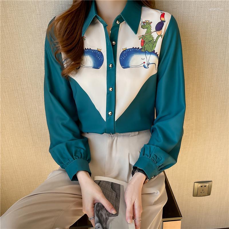 Women' Blouses Fashion Printing Ladies Shirts Women' 2023 Spring Summer Long Sleeve Tops Blusas Mujer, Multi
Women' Blouses Fashion Printing Ladies Shirts Women' 2023 Spring Summer Long Sleeve Tops Blusas Mujer, Multi