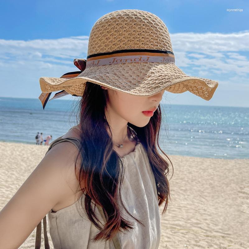 Wide Brim Hats Women'S Summer Letter Ribbon Curly Edge Beach Holiday Large Sun Visor, Orange
Wide Brim Hats Women'S Summer Letter Ribbon Curly Edge Beach Holiday Large Sun Visor, Orange
