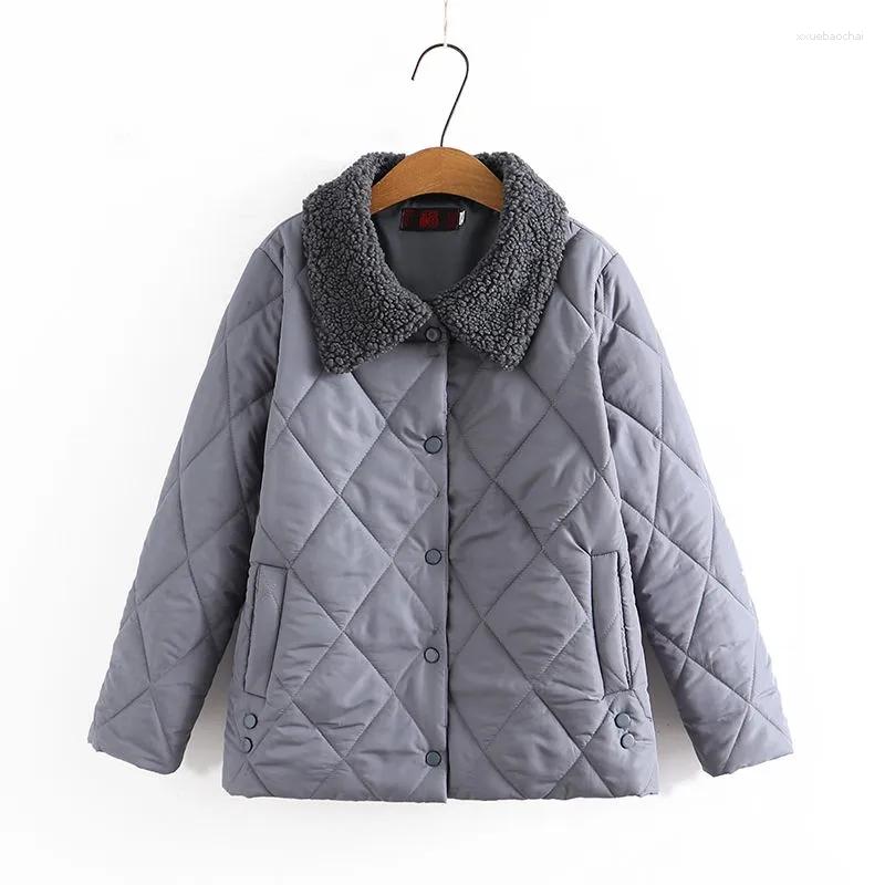 Women's Trench Coats Autumn Winter Quilted Jacket Warm Lambswool Lapel Parkas Women Cotton-Padded Tops Light And Slim Cotton Coat Outerwear, Red
Women's Trench Coats Autumn Winter Quilted Jacket Warm Lambswool Lapel Parkas Women Cotton-Padded Tops Light And Slim Cotton Coat Outerwear, Red