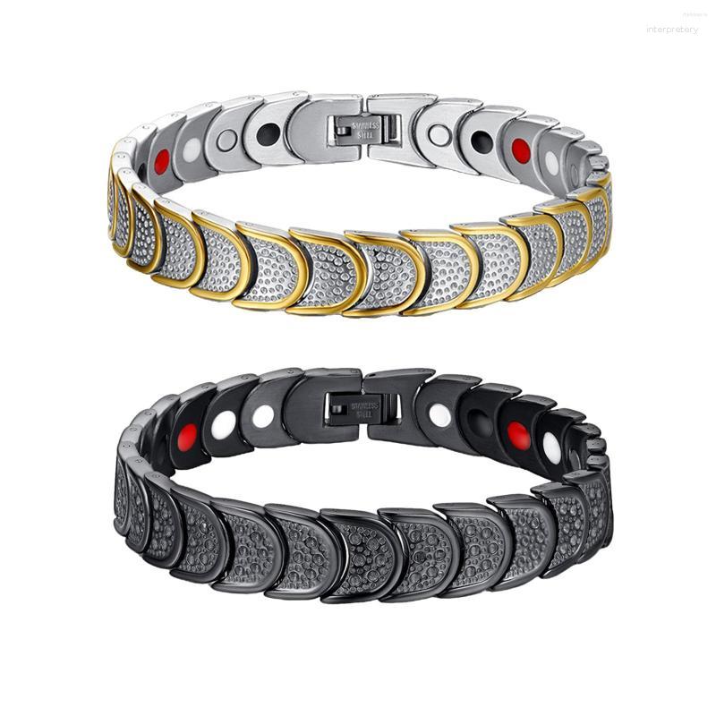 Link Bracelets Inlaid Black Gallstone Magnetic Jewelry Therapy Bracelet For Gifts Day Healthcare Health MEN SENIOR
Link Bracelets Inlaid Black Gallstone Magnetic Jewelry Therapy Bracelet For Gifts Day Healthcare Health MEN SENIOR