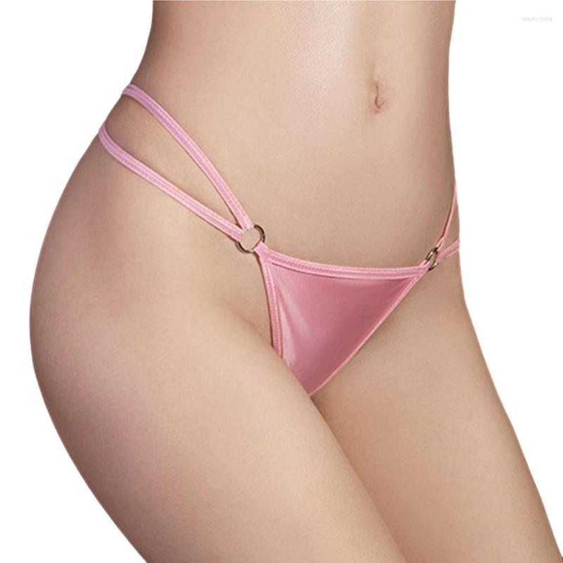 Women's Panties Women Oil Shiny Thong Sexy T-back Hollow Out Glossy Low Rise Underwear Smooth Breathable Knicker Erotic G-String, Black
Women's Panties Women Oil Shiny Thong Sexy T-back Hollow Out Glossy Low Rise Underwear Smooth Breathable Knicker Erotic G-String, Black