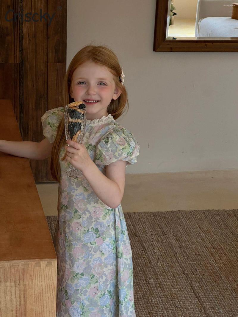 Girl Dresses Kids Girls 2023 Summer Puff Sleeve Floral Princess Children Clothing Baby Wedding Party Vestidos
Girl Dresses Kids Girls 2023 Summer Puff Sleeve Floral Princess Children Clothing Baby Wedding Party Vestidos
