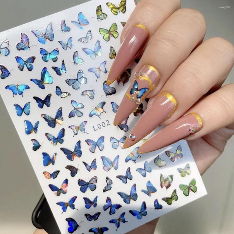 Nail Stickers Butterfly Nails Art Sticker Manicure Back Glue Decal Decorations Design Fruit Flowers For Tips Beauty, L023
Nail Stickers Butterfly Nails Art Sticker Manicure Back Glue Decal Decorations Design Fruit Flowers For Tips Beauty, L023