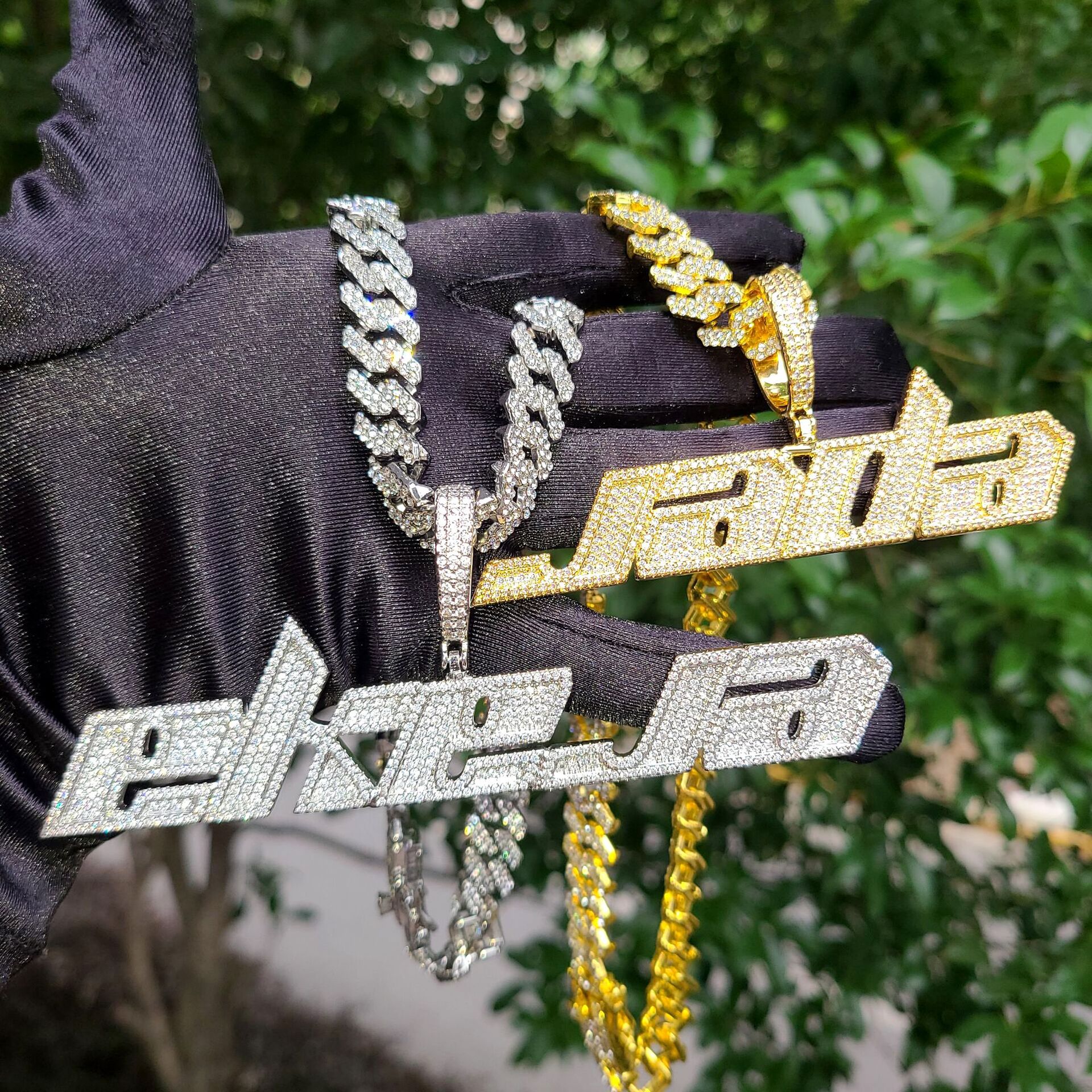 Men Women New Arrivals Custom Name Letters Pendant Necklace With 3mm 24inch Rope Chain Gold Silver Bling CZ Custom Pendant Jewelry
Men Women New Arrivals Custom Name Letters Pendant Necklace With 3mm 24inch Rope Chain Gold Silver Bling CZ Custom Pendant Jewelry