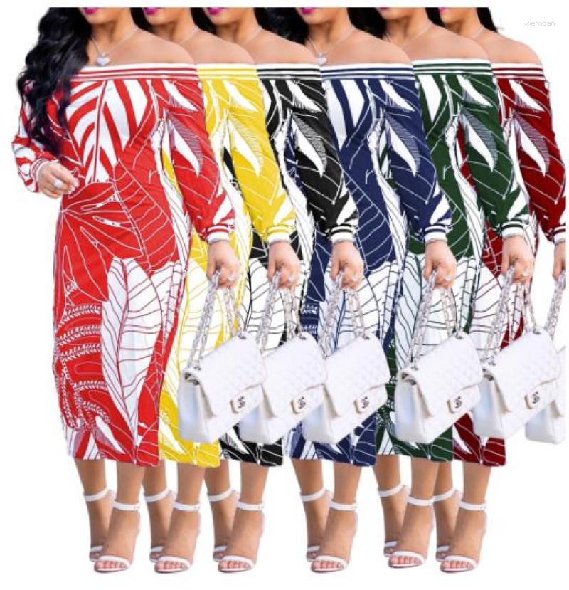 Ethnic Clothing African Dresses For Women Autumn Printed Leaves Slash Neck Crochet Mid Calf Dress Casual Bohemian Mid-Calf Vestid
Ethnic Clothing African Dresses For Women Autumn Printed Leaves Slash Neck Crochet Mid Calf Dress Casual Bohemian Mid-Calf Vestid