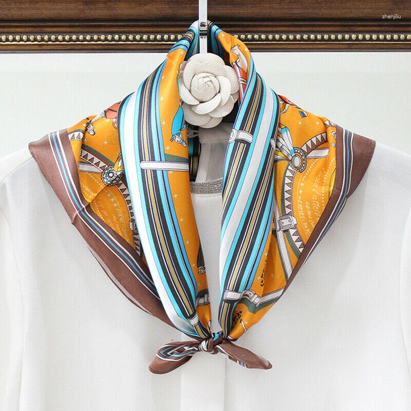 Scarves Luxury Silk Scarf Women Fashion Many Horse Print Kerchief Bandana Shiny Headband Neck Hair Headscarf 53 53cm
Scarves Luxury Silk Scarf Women Fashion Many Horse Print Kerchief Bandana Shiny Headband Neck Hair Headscarf 53 53cm