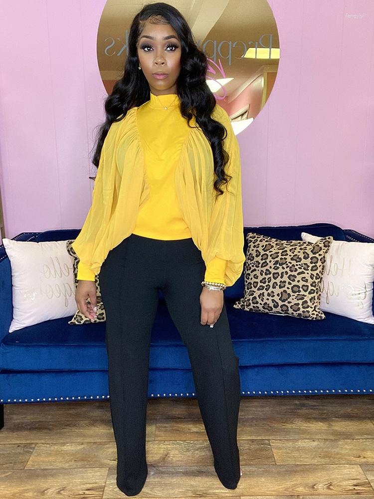 Women' Two Piece Pants Red Yellow Classic Women Loose Pullover Top Simple Stand Collar Batwing Long Sleeve T-shirts Vintage Ladies All
Women' Two Piece Pants Red Yellow Classic Women Loose Pullover Top Simple Stand Collar Batwing Long Sleeve T-shirts Vintage Ladies All