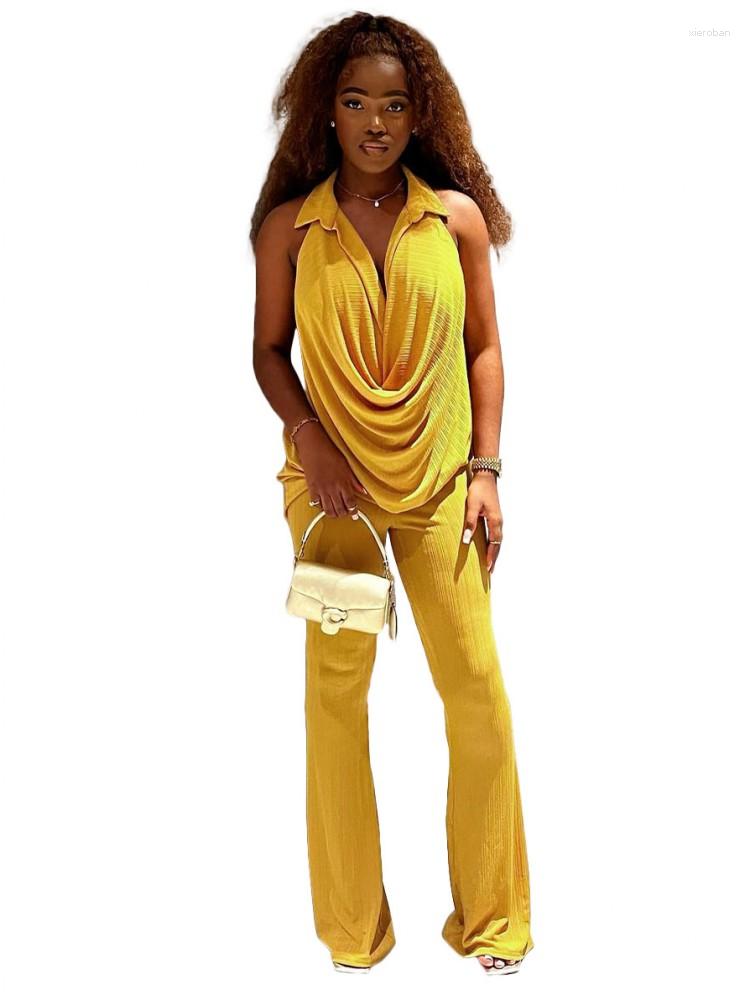 Ethnic Clothing 2 Two Piece Set Women African Clothes Summer Fashion Africa Suit Sleeveless Top And Flared Pants Lady Matching Sets Outfits
Ethnic Clothing 2 Two Piece Set Women African Clothes Summer Fashion Africa Suit Sleeveless Top And Flared Pants Lady Matching Sets Outfits