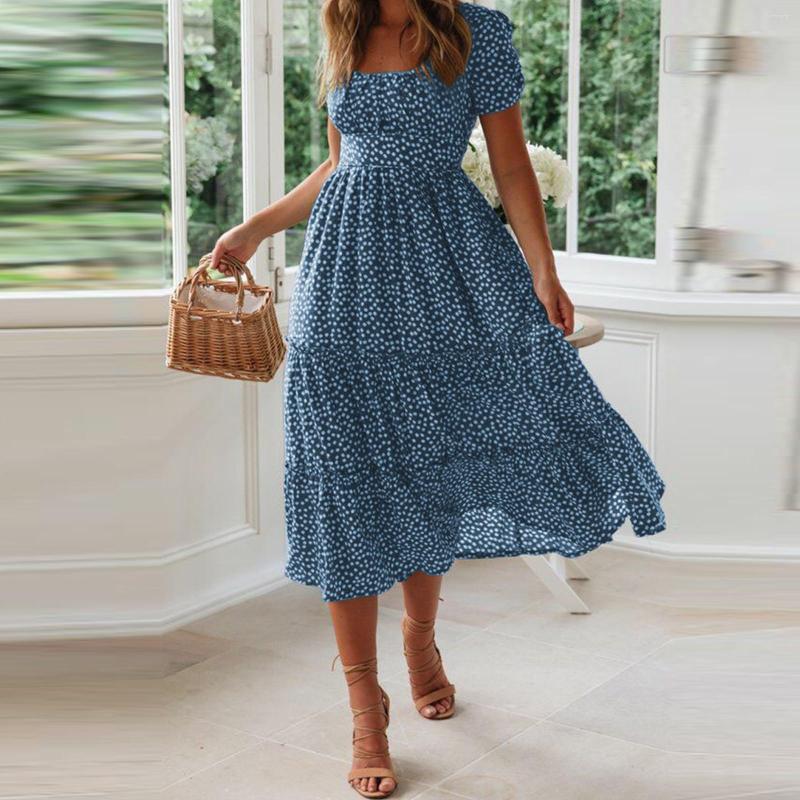 Casual Dresses Elegant Summer Print 2023 Vestidos Robe Short Sleeve Beach Dress Ladies Fashion Holiday Midi Swing Floral Sundress, Dark blue
Casual Dresses Elegant Summer Print 2023 Vestidos Robe Short Sleeve Beach Dress Ladies Fashion Holiday Midi Swing Floral Sundress, Dark blue