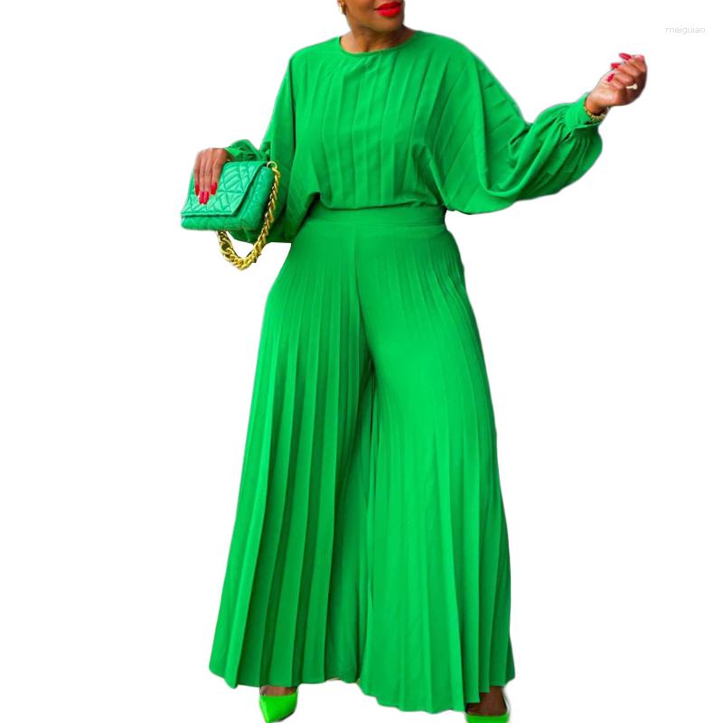 Ethnic Clothing 2 Piece Women Sets African Clothes Dashiki Pleated Long Sleeve Tops And Pants Outfits Fashion Street Matching Lady
Ethnic Clothing 2 Piece Women Sets African Clothes Dashiki Pleated Long Sleeve Tops And Pants Outfits Fashion Street Matching Lady
