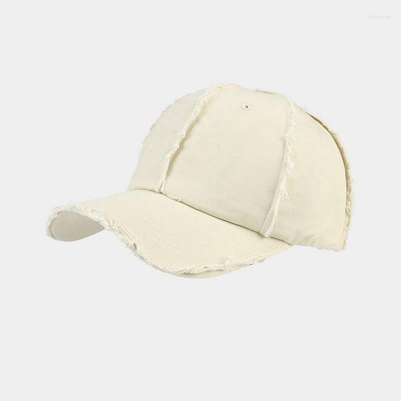 Ball Caps Solid Color Cotton Soft Top Wool Edge Baseball Cap Spring Fashion Hip Hop Couple Casual Vintage Fitted Trucker Men Women Hat, Black
Ball Caps Solid Color Cotton Soft Top Wool Edge Baseball Cap Spring Fashion Hip Hop Couple Casual Vintage Fitted Trucker Men Women Hat, Black
