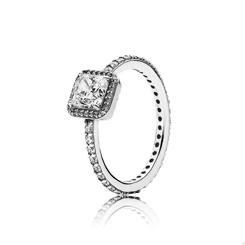 Square Sparkle Halo Ring for Pandora Real 925 Sterling Silver Wedding Rings designer Jewelry For Women Girls Crystal Diamond Luxury ring with Original Box Set
Square Sparkle Halo Ring for Pandora Real 925 Sterling Silver Wedding Rings designer Jewelry For Women Girls Crystal Diamond Luxury ring with Original Box Set