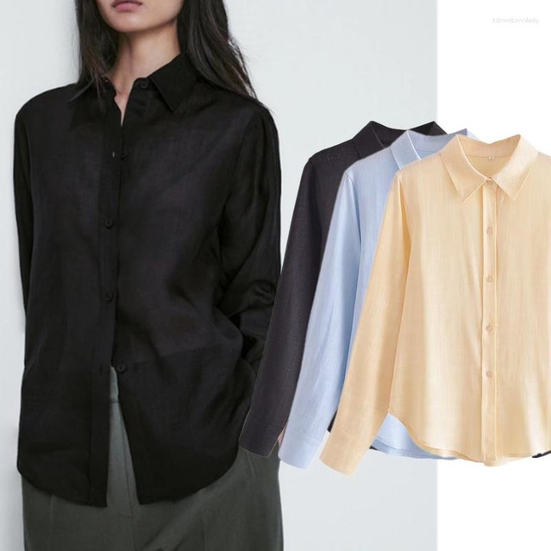 Women's Blouses Maxdutti Country Style Commuter Solid Color Casual Linen Women Shirt Fashion Long Sleeve Ladies Top, Sky blue
Women's Blouses Maxdutti Country Style Commuter Solid Color Casual Linen Women Shirt Fashion Long Sleeve Ladies Top, Sky blue