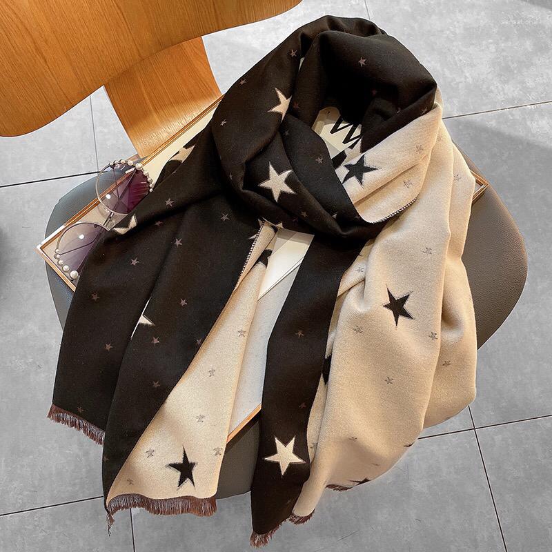 Scarves Women's Scarf Winter Plaid Cashmere Warm Keeping Thickened Soft Shawl Package
Scarves Women's Scarf Winter Plaid Cashmere Warm Keeping Thickened Soft Shawl Package