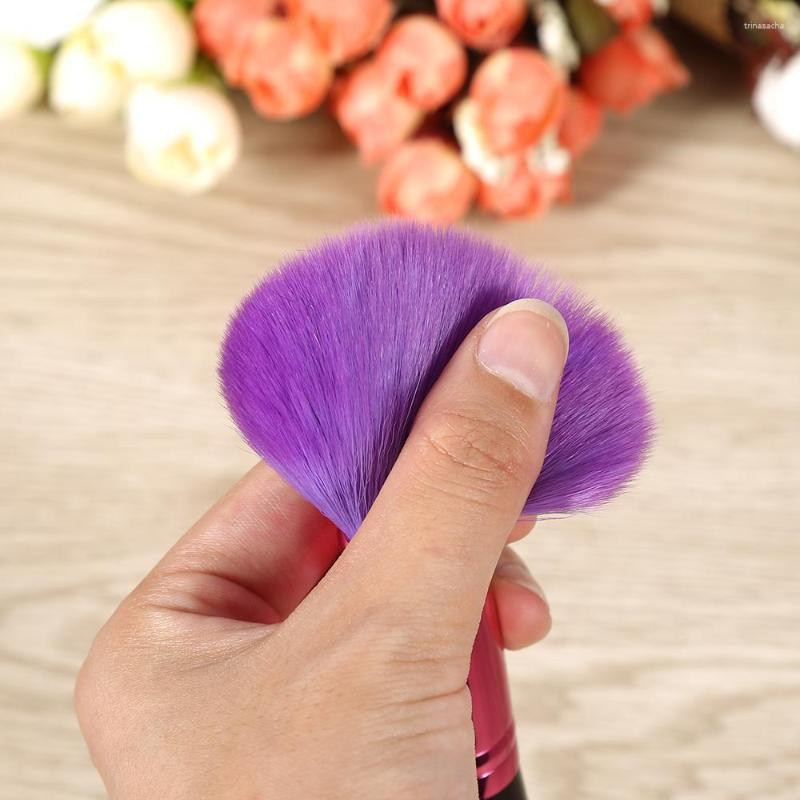 Makeup Brushes ELECOOL Purple Loose Powder Liquid Foundation Contour Blush Make Up Cosmetic Tool
Makeup Brushes ELECOOL Purple Loose Powder Liquid Foundation Contour Blush Make Up Cosmetic Tool