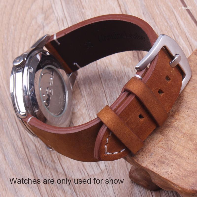 Watch Bands Watchbands 18 20 22mm Italian Genuine Leather Dark Brown Black Man Women Handmade Vintage Wrist Band Strap Metal Buckle
Watch Bands Watchbands 18 20 22mm Italian Genuine Leather Dark Brown Black Man Women Handmade Vintage Wrist Band Strap Metal Buckle