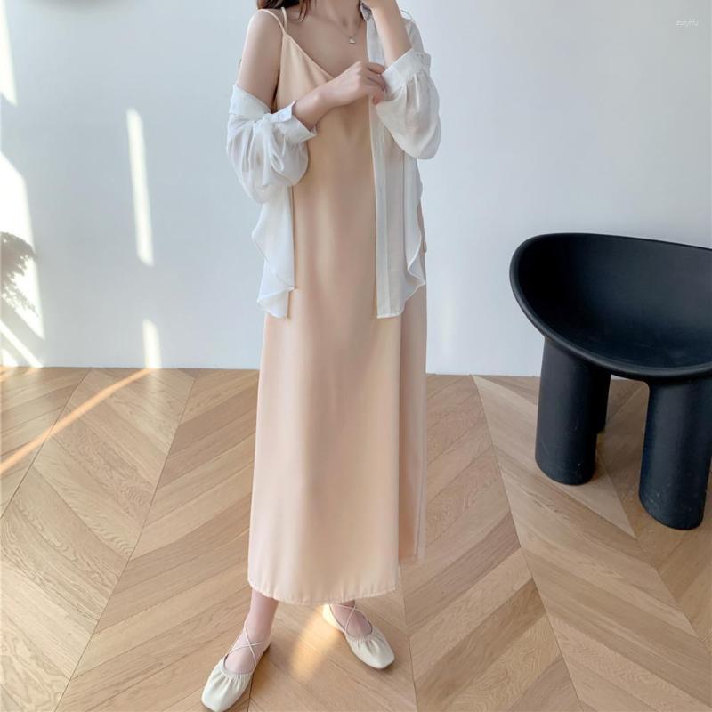 Casual Dresses Stylish Lady Strappy Dress Satin Backless Soft Low-cut Temperament Daily Wear, Black
Casual Dresses Stylish Lady Strappy Dress Satin Backless Soft Low-cut Temperament Daily Wear, Black