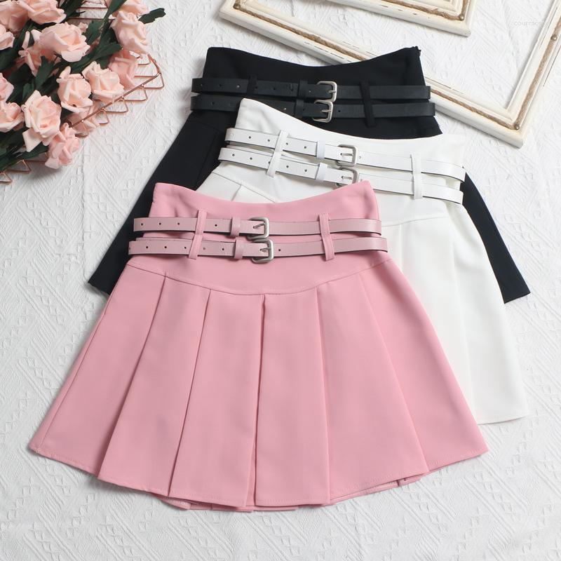 Skirts Female Pleated Skirt For Women Mini Kawaii Clothes Sweet Fashion High Waist A Line Style Casual Wears Black White Pink
Skirts Female Pleated Skirt For Women Mini Kawaii Clothes Sweet Fashion High Waist A Line Style Casual Wears Black White Pink