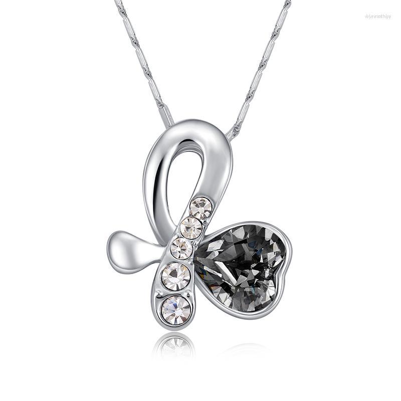 Pendant Necklaces NL-00077 Korean Fashion Jewelry For Women Heavy Metal Free Personalized Black Crystal Butterfly Necklace Valentine's
Pendant Necklaces NL-00077 Korean Fashion Jewelry For Women Heavy Metal Free Personalized Black Crystal Butterfly Necklace Valentine's