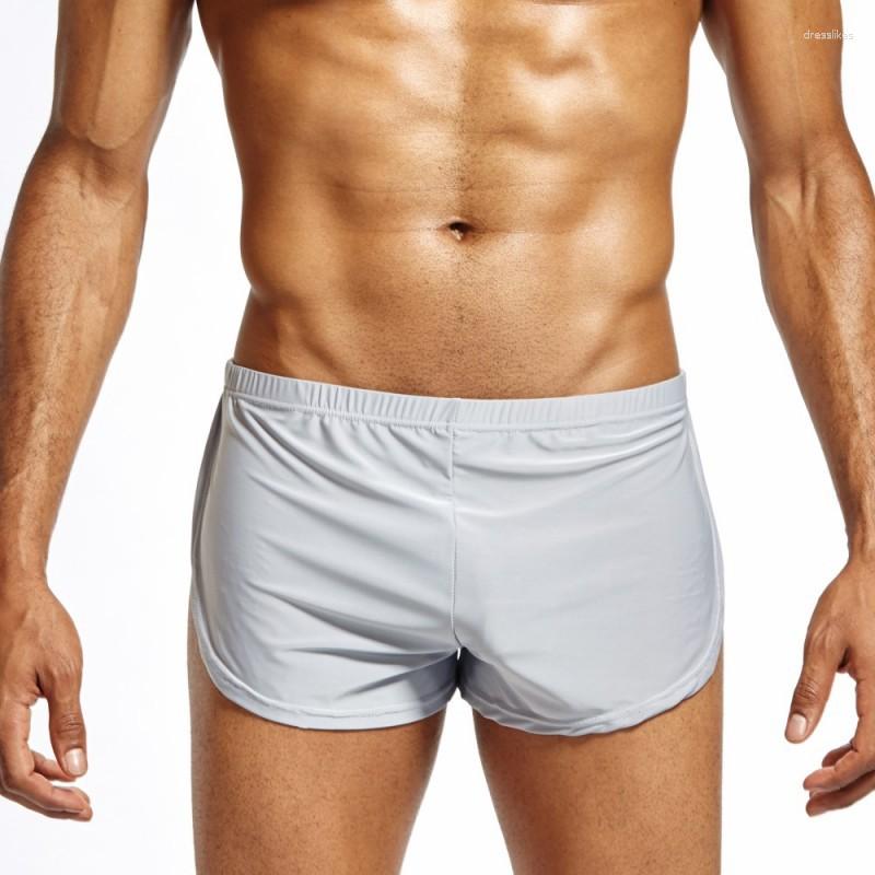 Underpants Sexy Underwear Men Boxers Shorts Solid Ice Silk Panties Man Breathable U Convex Pouch Cueca Ropa Interior Hombre -XL, White
Underpants Sexy Underwear Men Boxers Shorts Solid Ice Silk Panties Man Breathable U Convex Pouch Cueca Ropa Interior Hombre -XL, White