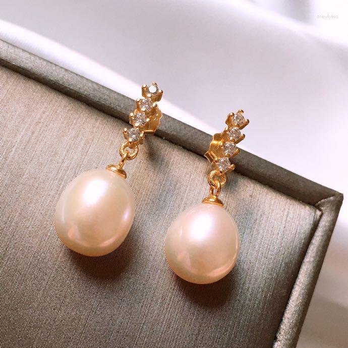 Stud Earrings 925 Silver Simple Inlaid Fashionable All-Match Beads Bright Surface Gloss Almost Flawless Freshwater Pearls
Stud Earrings 925 Silver Simple Inlaid Fashionable All-Match Beads Bright Surface Gloss Almost Flawless Freshwater Pearls