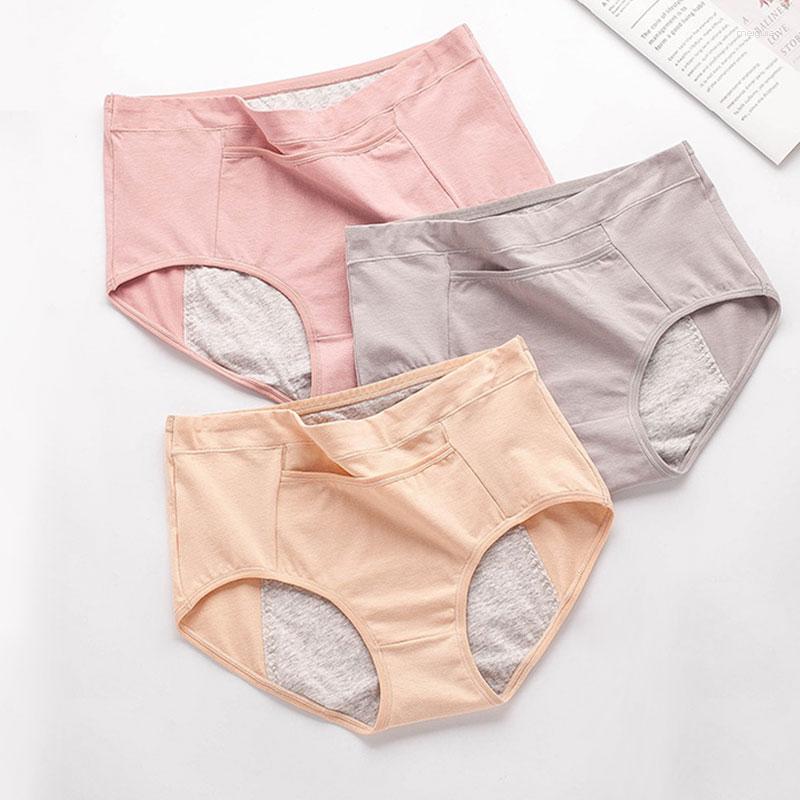 Women's Panties Women's Period Pants With Pocket Leak-Proof Menstrual Knickers Cotton Underwear Ladies Physiological Briefs Plus Size, 01 
Women's Panties Women's Period Pants With Pocket Leak-Proof Menstrual Knickers Cotton Underwear Ladies Physiological Briefs Plus Size, 01