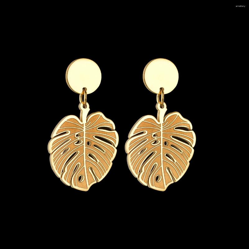 Dangle Earrings Charm Drop Family Gift Stainless Steel Gold Color Monstera Leaf Tropical Hollow Plant Leaves For Women Party Gifts
Dangle Earrings Charm Drop Family Gift Stainless Steel Gold Color Monstera Leaf Tropical Hollow Plant Leaves For Women Party Gifts