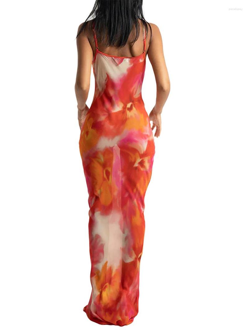 Casual Dresses Women Y2K Tie Dye Bodycon Sleeveless Long Tank Dress Vintage Floral Print Split Trendy Summer Sundress (Spaghetti, Multicolor
Casual Dresses Women Y2K Tie Dye Bodycon Sleeveless Long Tank Dress Vintage Floral Print Split Trendy Summer Sundress (Spaghetti, Multicolor