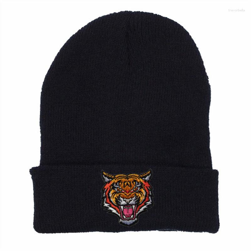 Berets Lovely Cartoon Tiger Logo Winter Hats Casual Beanie For Men Women Fashion Knitted Pattern Hat Skullies, White
Berets Lovely Cartoon Tiger Logo Winter Hats Casual Beanie For Men Women Fashion Knitted Pattern Hat Skullies, White