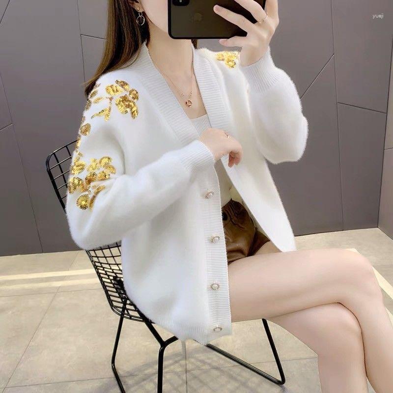Women's Knits Women V-Neck Knitted Casual Sweaters Cardigans Lady Knitting Autumn Spring Cardigan With Pockets Outwear For Female T197, Black
Women's Knits Women V-Neck Knitted Casual Sweaters Cardigans Lady Knitting Autumn Spring Cardigan With Pockets Outwear For Female T197, Black