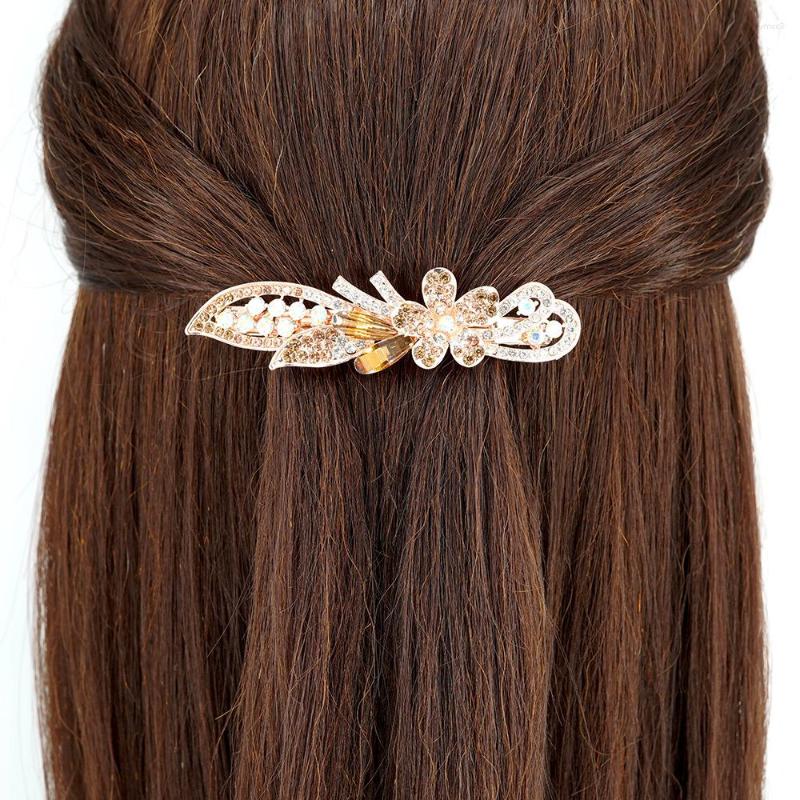 Hair Clips Plum Spring Clip Crystal Hairpin Rhinestones Large Temperament Headdress Horse Tail Wholesale Jewelry
Hair Clips Plum Spring Clip Crystal Hairpin Rhinestones Large Temperament Headdress Horse Tail Wholesale Jewelry