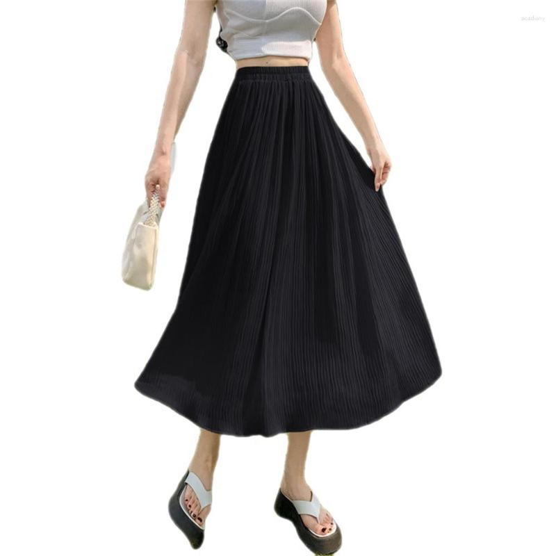 Skirts Pleated Women A-line Summer Korean Style Sweet Fashion Simple All-match Temperament Ladies Vacation Casual Classic PZ4432, White
Skirts Pleated Women A-line Summer Korean Style Sweet Fashion Simple All-match Temperament Ladies Vacation Casual Classic PZ4432, White