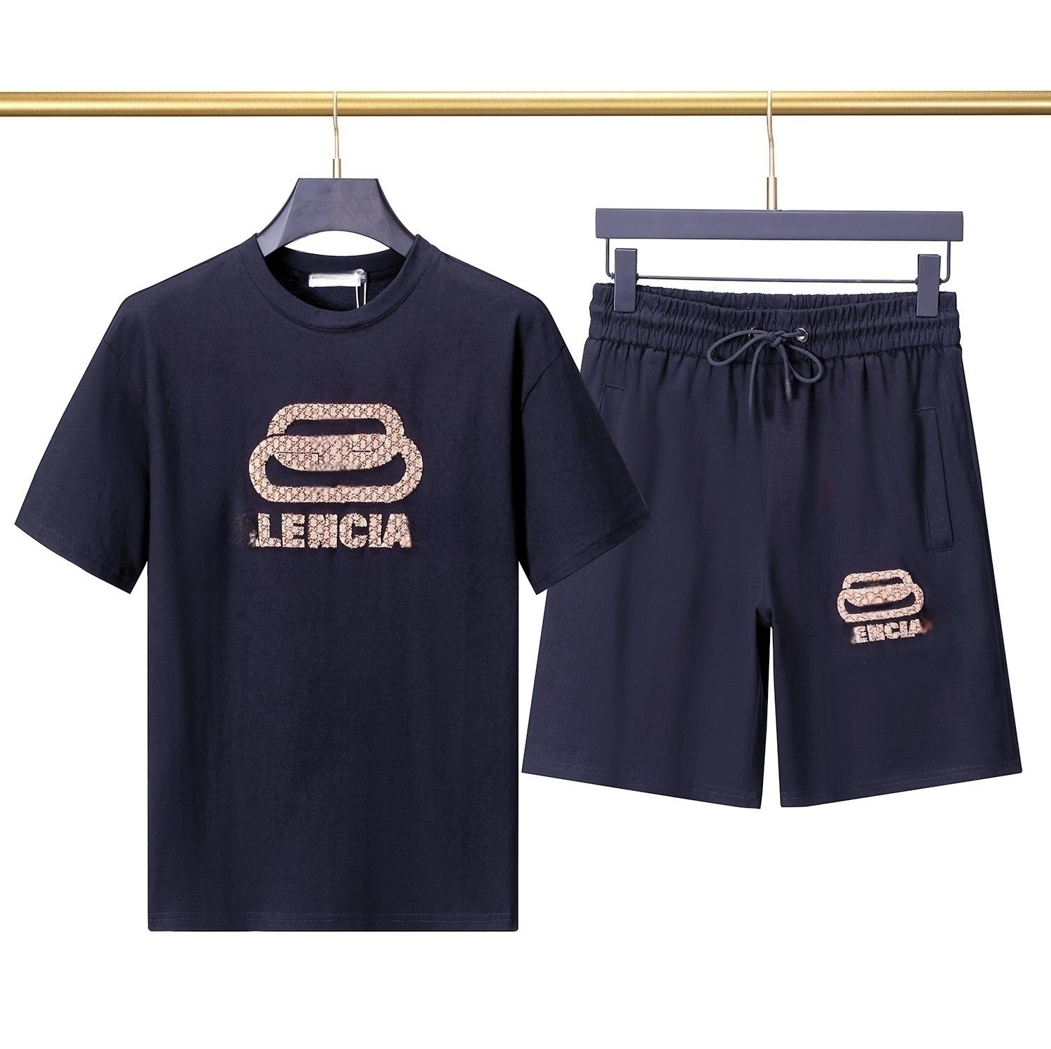 Mens Fashion Tracksuits Summer T Shirts + Shorts Clothing Sets with Letters Casual Streetwear Trend Suits Men Breathable Tees Pants
Mens Fashion Tracksuits Summer T Shirts + Shorts Clothing Sets with Letters Casual Streetwear Trend Suits Men Breathable Tees Pants