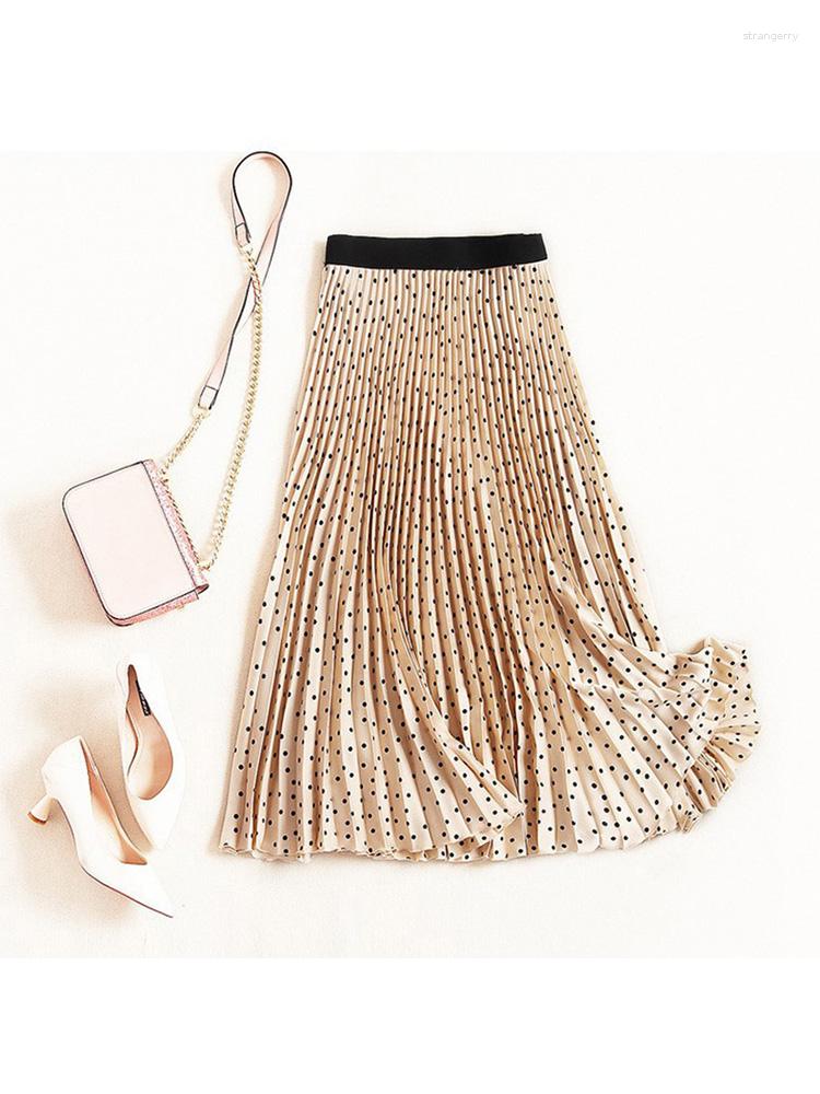 Skirts Pleated Women Spring Autumn Skirt High Waist Print Midi Womens Velvet Maxi Long Femme Faldas Mujer, Beige
Skirts Pleated Women Spring Autumn Skirt High Waist Print Midi Womens Velvet Maxi Long Femme Faldas Mujer, Beige