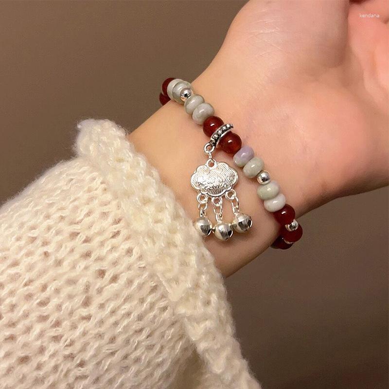 Charm Bracelets PANJBJ Silver Color Safety Lock Lucky Bracelet Light Luxury Vintage Fashion For Women Girl Birthday Gift Jewelry Drop
Charm Bracelets PANJBJ Silver Color Safety Lock Lucky Bracelet Light Luxury Vintage Fashion For Women Girl Birthday Gift Jewelry Drop