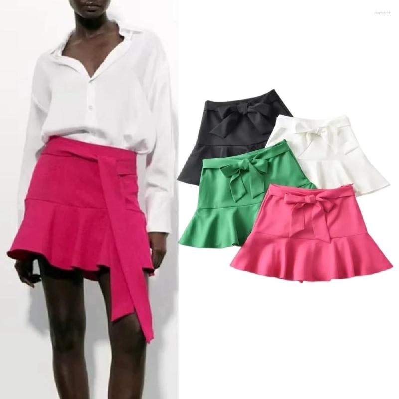 Skirts COS LRIS European And American 2023 Fashion Women's Ruffled Safety Pants Skirt Bow Decoration Culottes 3666222, Green
Skirts COS LRIS European And American 2023 Fashion Women's Ruffled Safety Pants Skirt Bow Decoration Culottes 3666222, Green